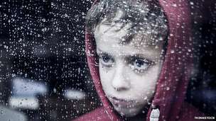 Upset child